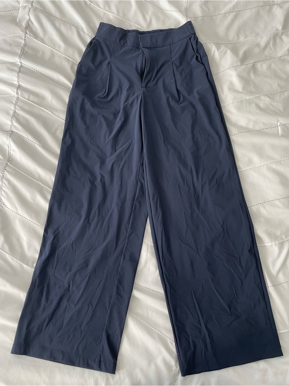 Athleta Pinnacle High Rise Trouser in Navy
